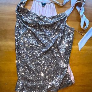 Ann Taylor sequin top size M
